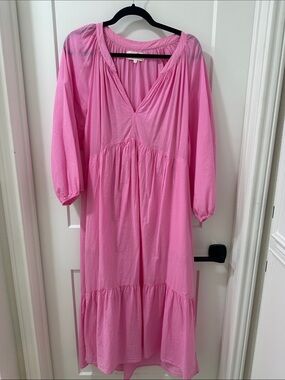 XiRENA Soft Pink Tiered Dress